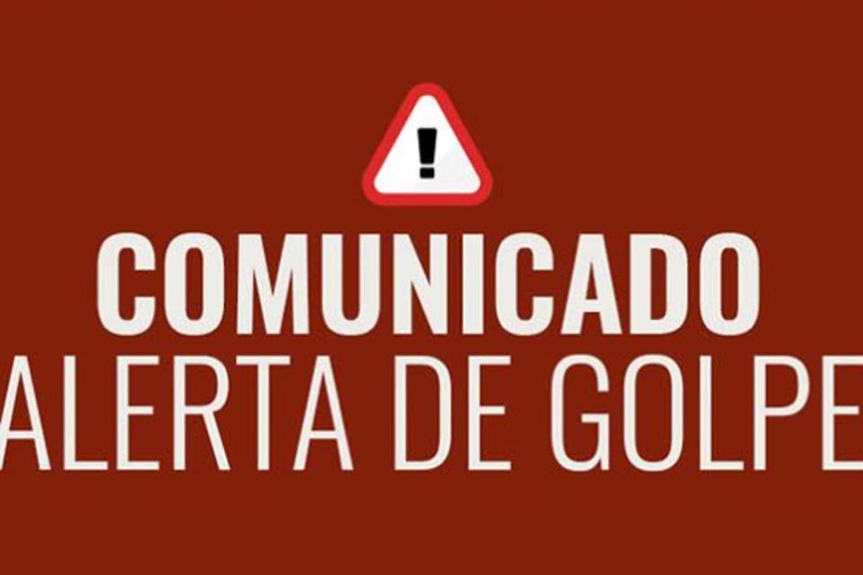 SINTERO alerta servidores sobre aumento de tentativas de golpe durante período de final de ano feitas através de ligação telefônica ou via WhatsApp