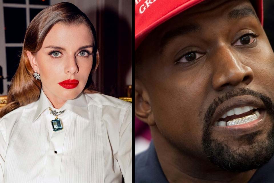 Atriz revela que namorou Kanye West para que ele deixasse Kim Kardashian em paz