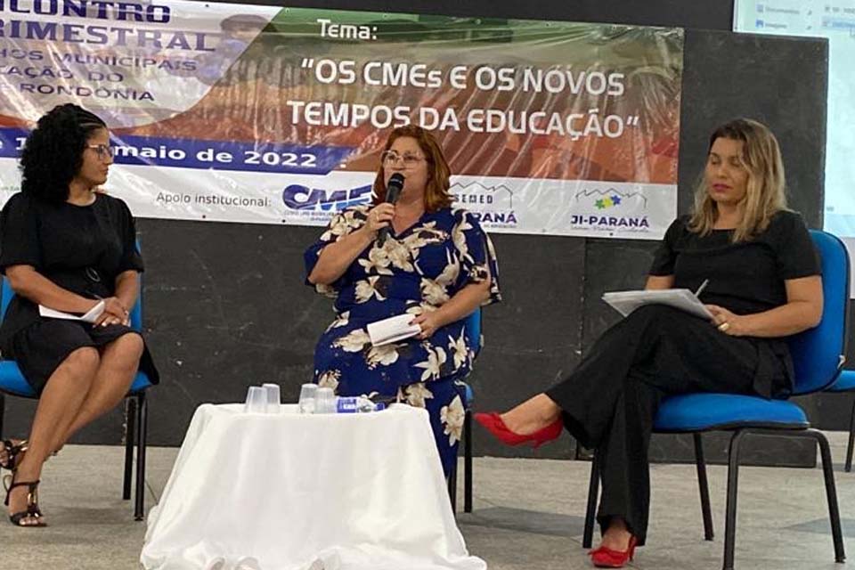 Atuação do GAEPE-RO e do TCE durante e no pós-pandemia é abordada no IX Encontro Trimestral dos Conselhos Municipais de Educação 