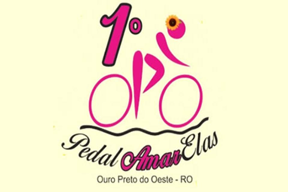 1° Pedal “Amar Elas” acontecerá dias 24 e 25 de setembro, em Ouro Preto do Oeste