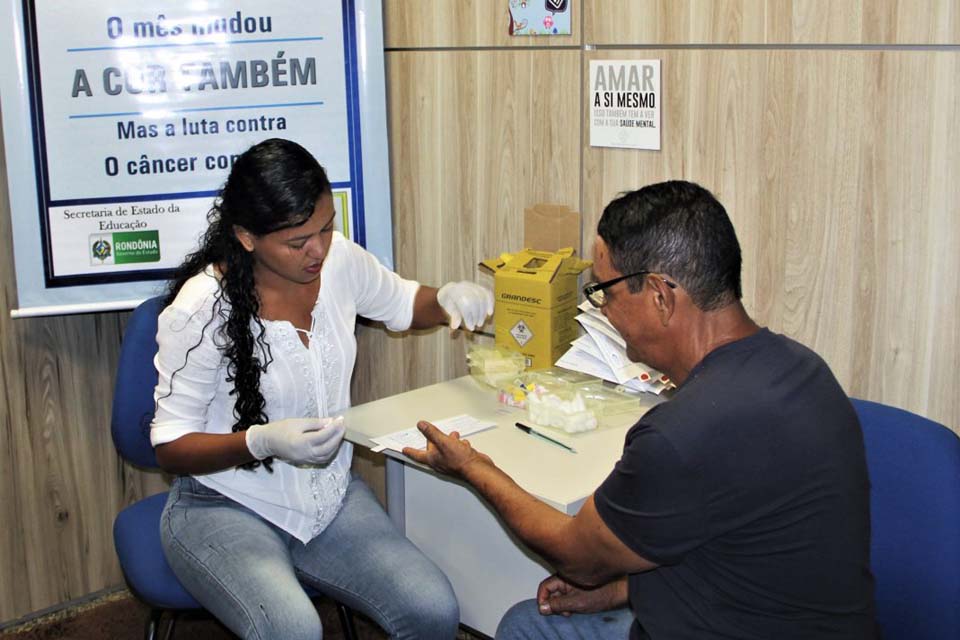 Servidores da educação contam com ações de conscientização e prevenção ao câncer de próstata