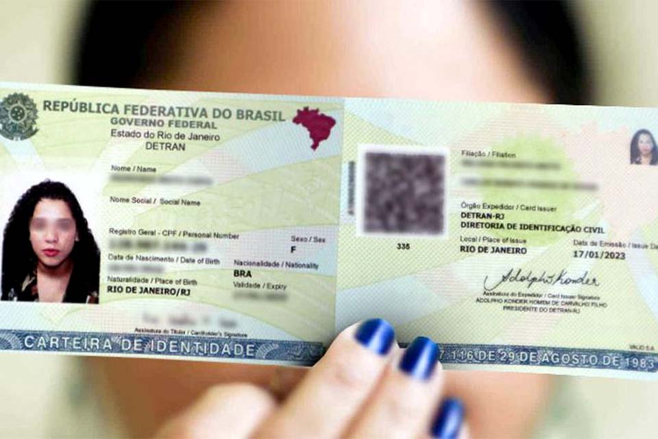 Detran começa a emitir a nova Carteira de Identidade Nacional