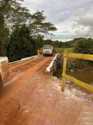 DER finaliza recuperação de pontes sobre os rios São João e Bom Jardim, na Rodovia-466