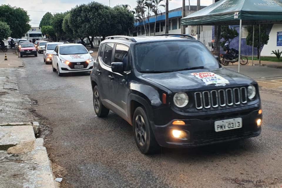 Carreata para conscientizar eleitor a não vender o voto e votar em candidatos Ficha Limpa é realizada