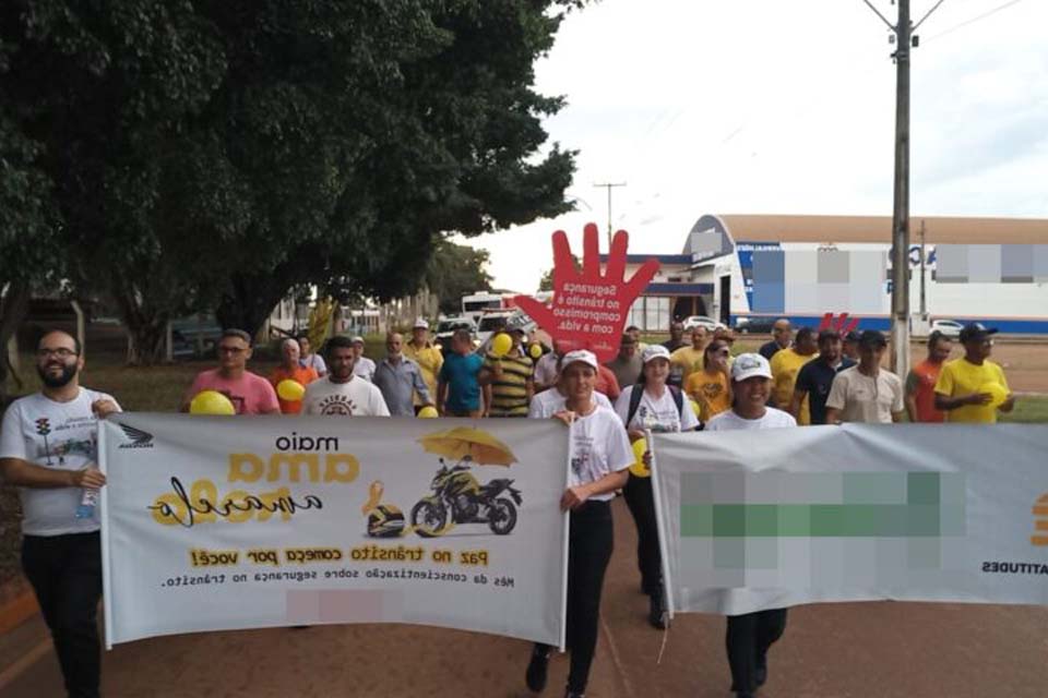 Campanha “Paz no Trânsito Começa por Você” mobiliza servidores em todo o estado