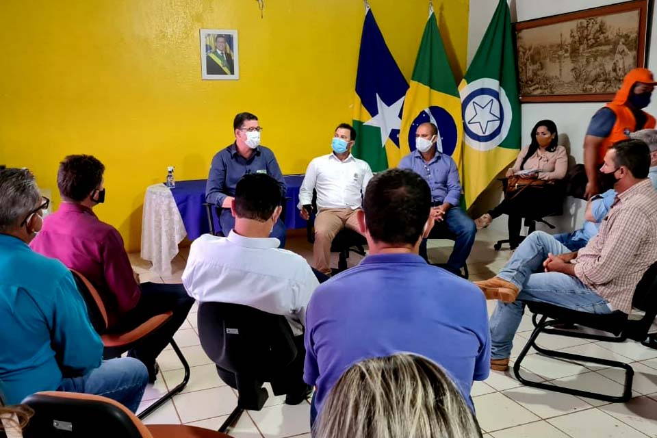 Governador Marcos Rocha estreita parcerias com representantes eleitos na região da Zona da Mata