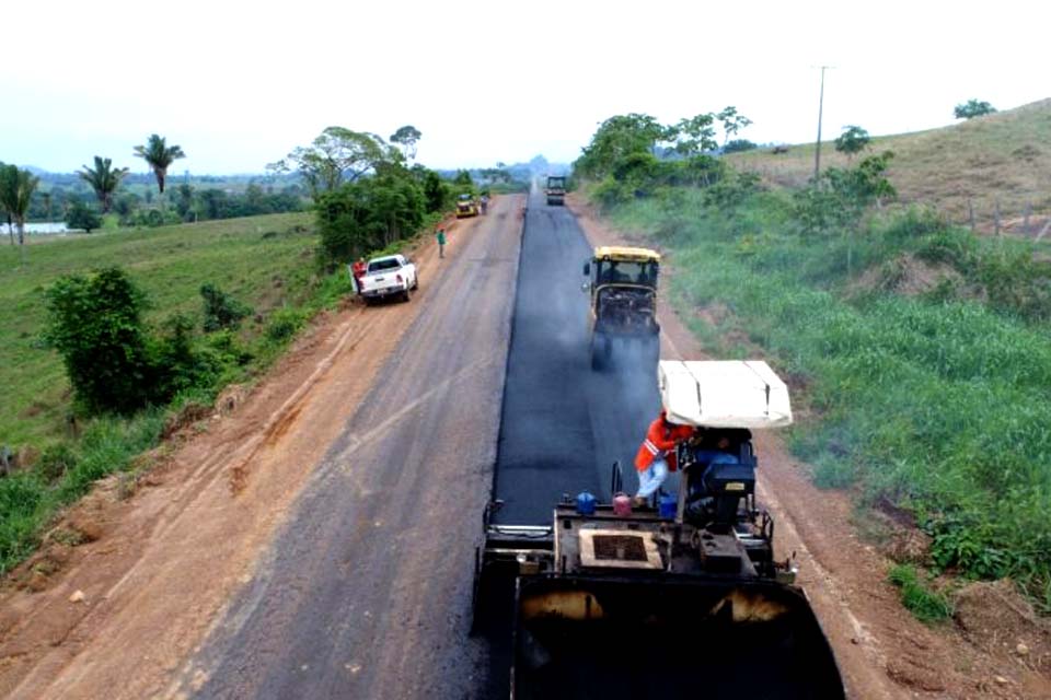 Rodovia 470 está recebendo serviços de melhorias em 36 quilômetros