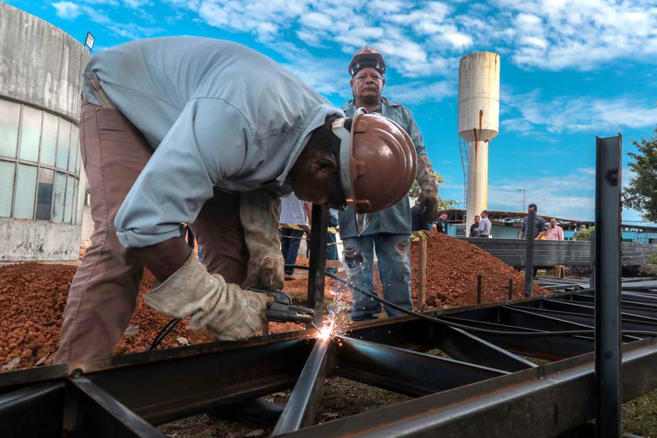 Obras em unidades de atendimento seguem avançando em Porto Velho; dez projetos estão em execução