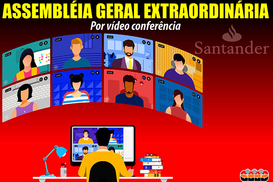 Edital de Assembleia Geral Extraordinária a se realizada de forma remota/virtual  - SANTANDER