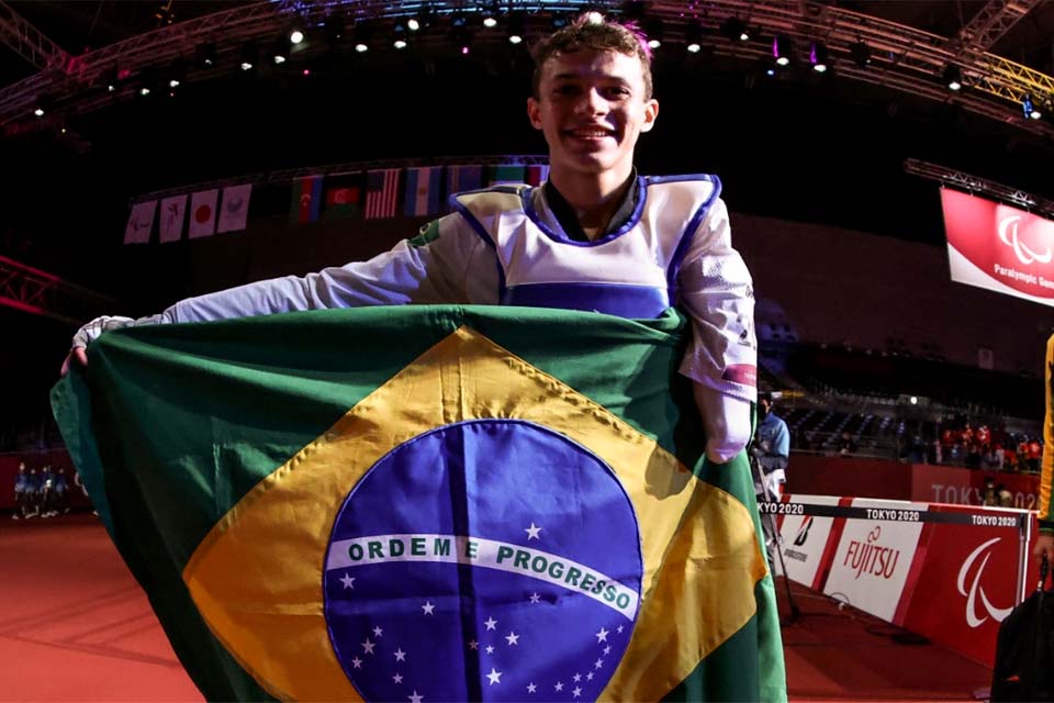 Tóquio: Nathan Torquato é 1ºcampeão de parataekwondo da história