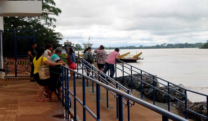 Fluxo turístico cai 30% no Rio Mamoré, na fronteira de Guajará-Mirim com a Bolívia