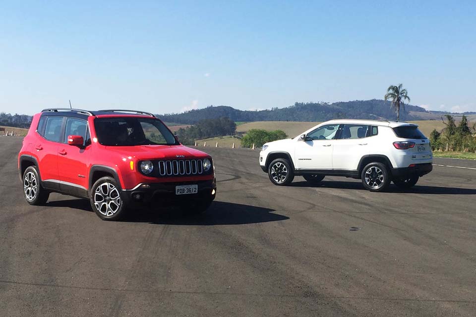 Problema no motor faz Jeep convocar 92 mil unidades de Renegade e Compass para recall