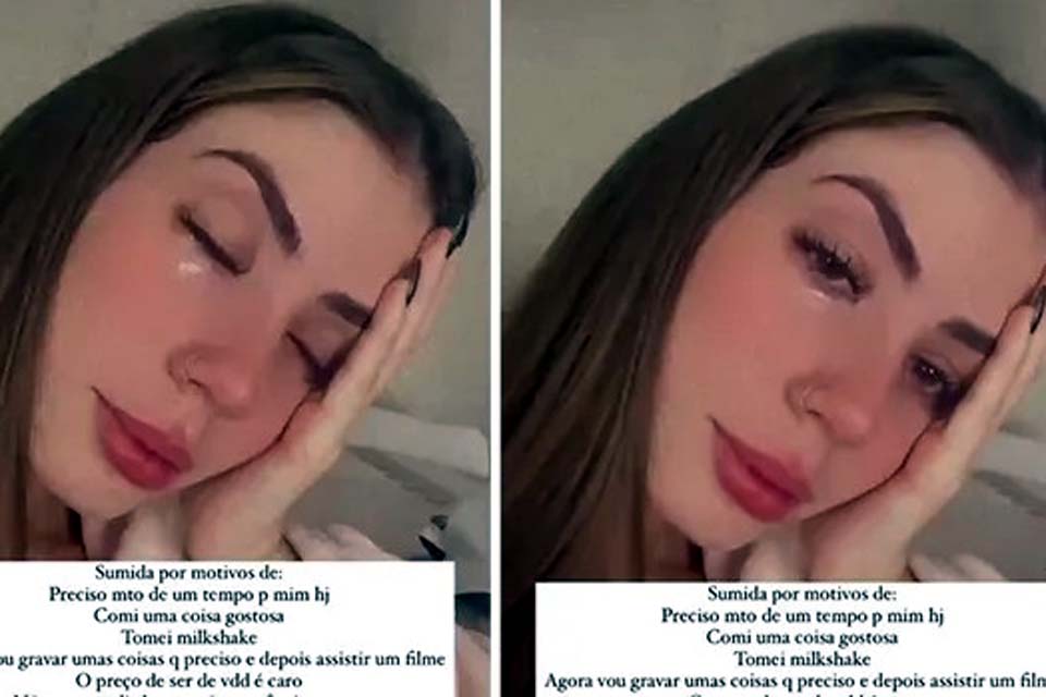 Maria Lina posta vídeo emocionado e desabafa: 'Preço de ser de verdade é caro'