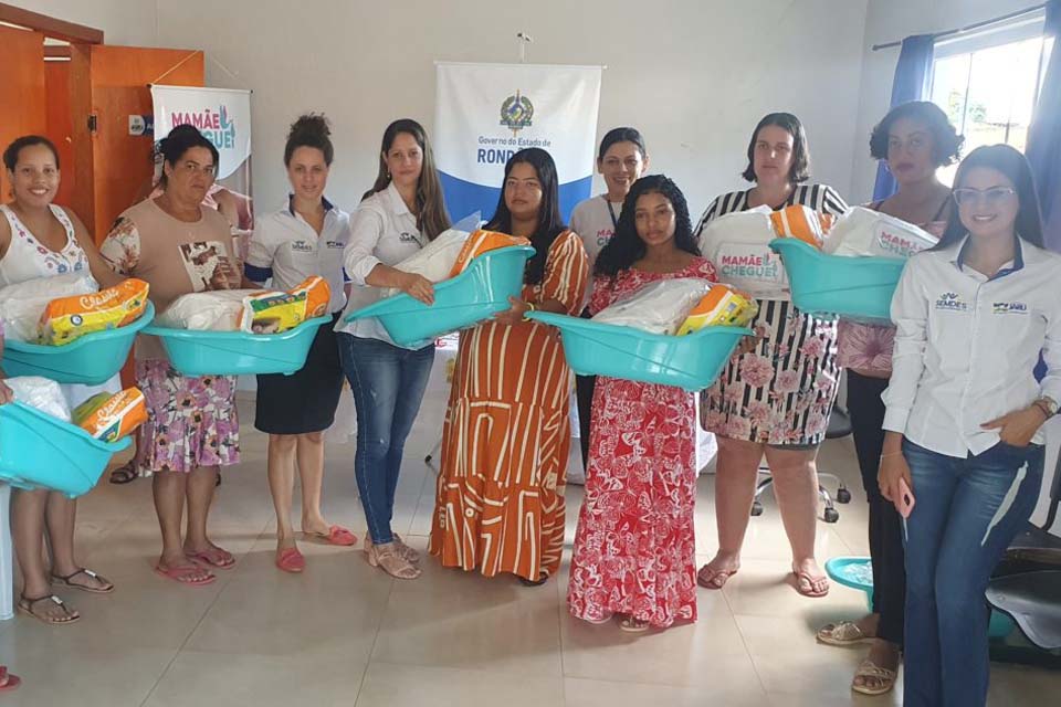 Secretaria Municipal de Desenvolvimento Social realiza entrega de kits maternidade para futuras mamães