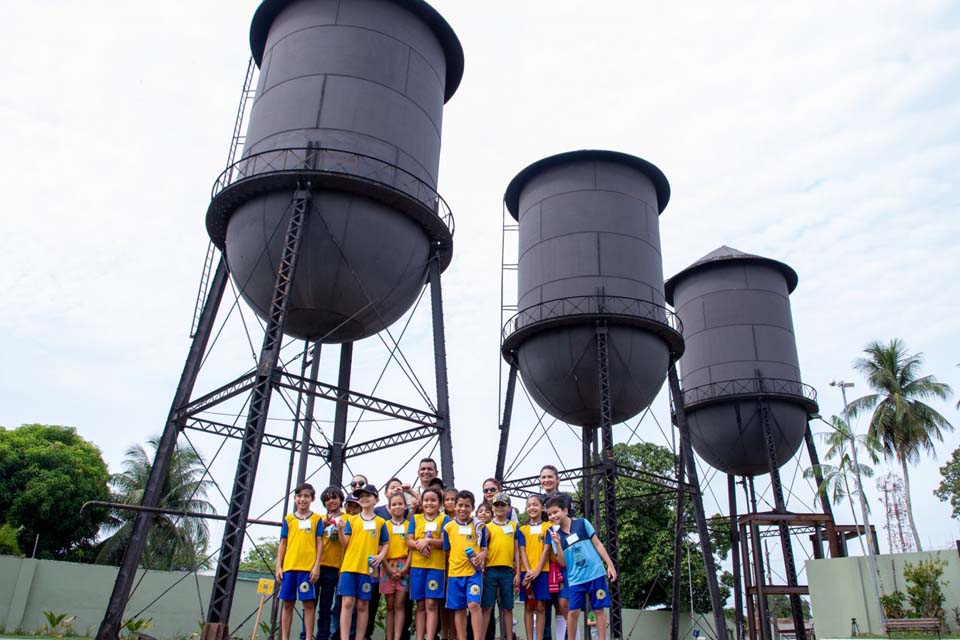 Alunos da Escola Broto do Açaí em Porto Velho são contemplados com o programa Turismo Pedagógico