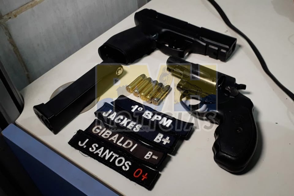 Ex Policial é preso com armas depois de agredir motorista de aplicativo 