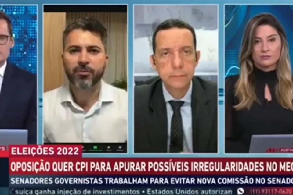 Senador de Rondônia Marcos Rogério critica oposição por querer investigar corrupção no MEC via CPI