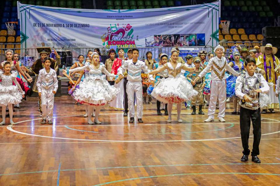 Terceiro dia do Circuito Rondon Cultural foi marcado com diversas atrações; dentre elas as folclóricas