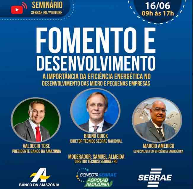 Evento virtual discute a eficiência energética com alternativa de desenvolvimento