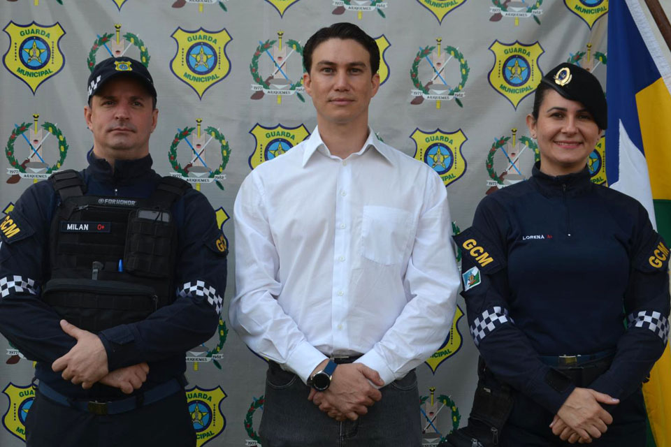 Semust realiza solenidade para troca de comando da Guarda Civil Municipal de Ariquemes