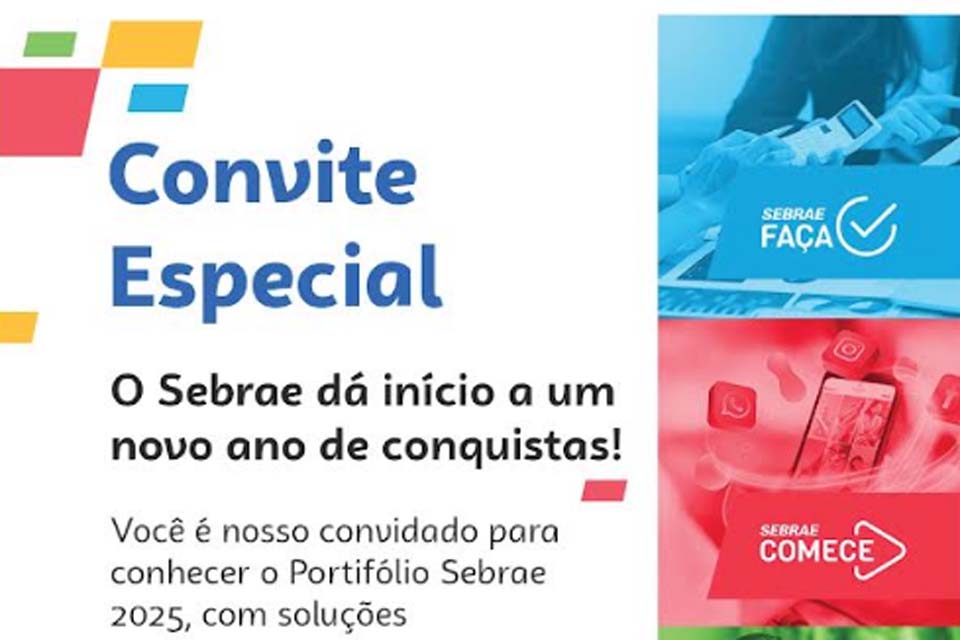 Sebrae Rondônia lança seu portfólio de soluções em fevereiro