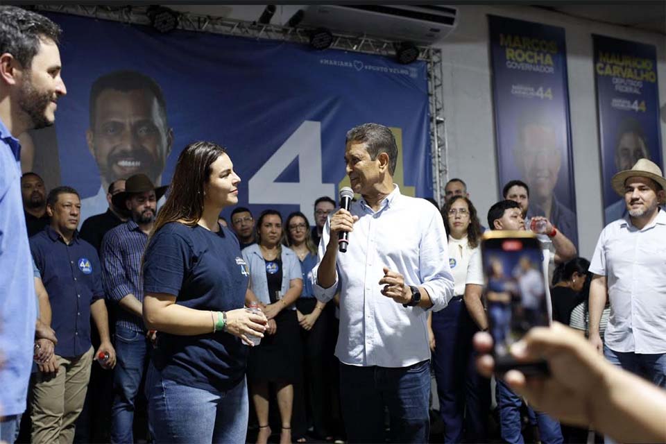 Benedito Alves anuncia apoio a Mariana Carvalho no segundo turno em Porto Velho