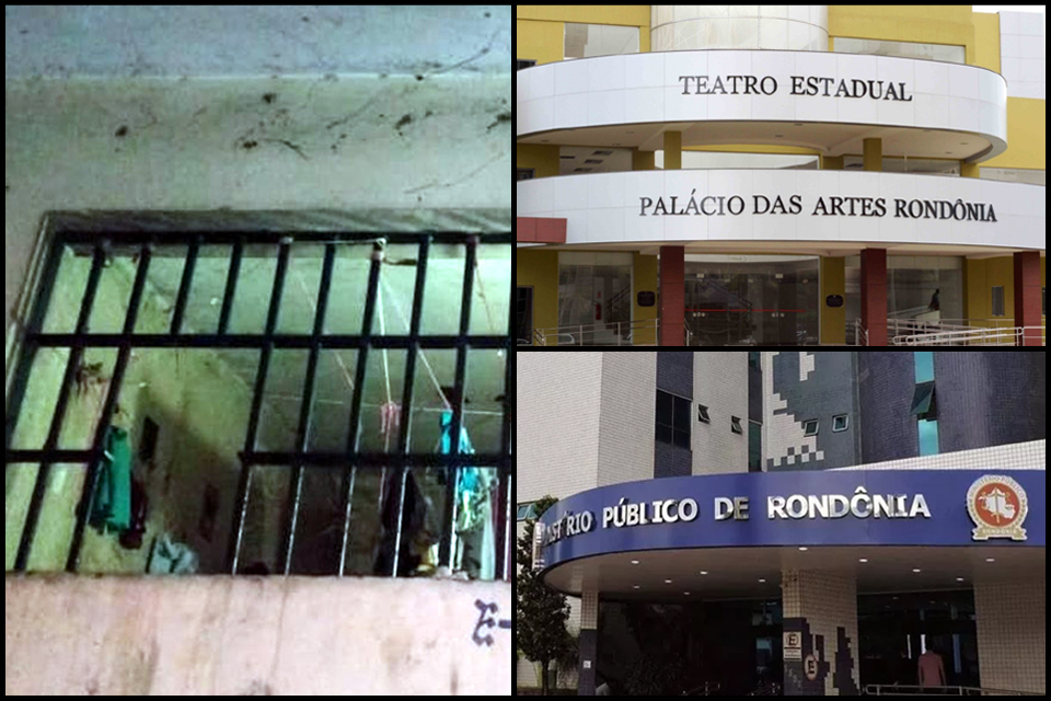 Já são quase cem presos que fugiram em Rondônia; após 20 anos de espera, Teatro Palácio das Artes fecha de novo – e MP/RO pode denunciar vereadores