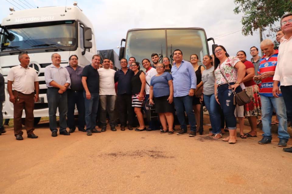 Prefeitura de Porto Velho recebe maquinário da Santo Antônio Energia