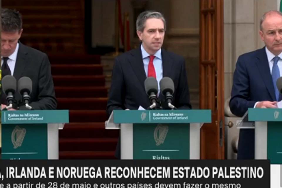 Espanha, Irlanda e Noruega reconhecem o Estado da Palestina; Israel convoca embaixadores