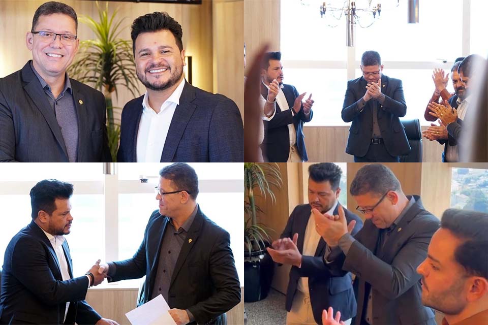 Durante almoço, parlamentares e governador de Rondônia selam paz institucional e a união entre Poderes