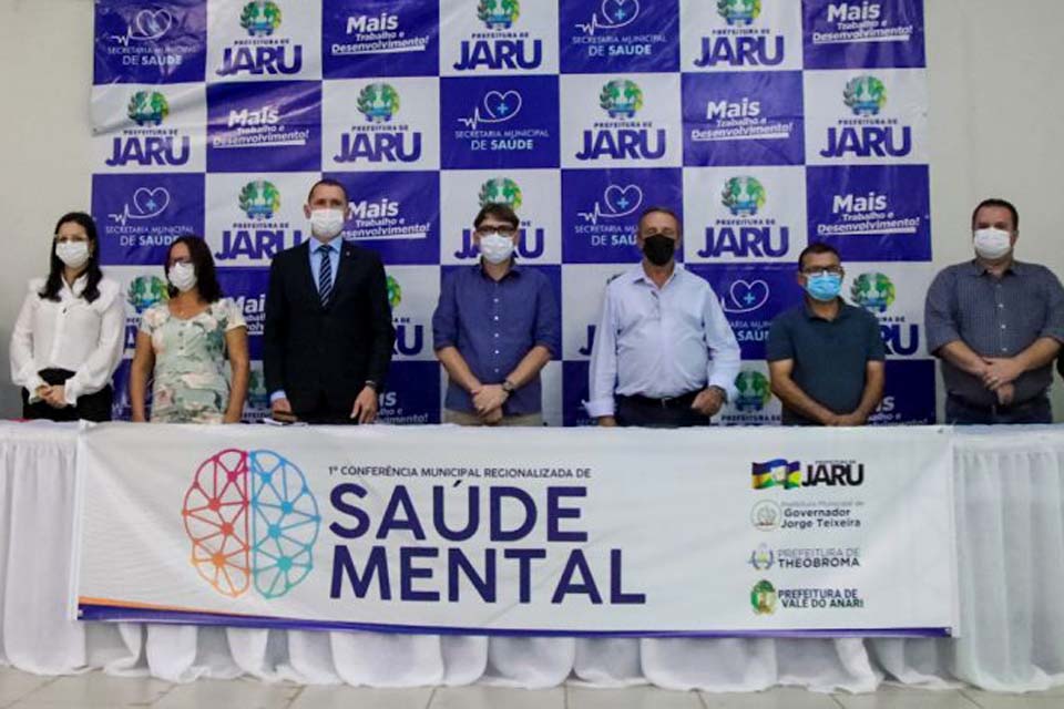 Município sedia 1ª Conferência regionalizada de saúde mental