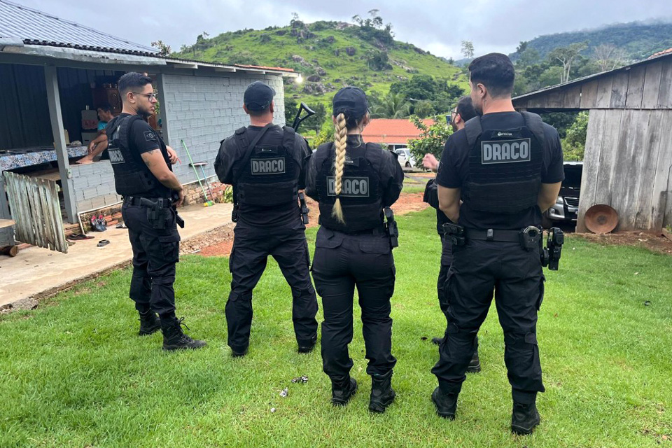 Polícia Civil realiza operação contra invasão de terras públicas em Rondônia