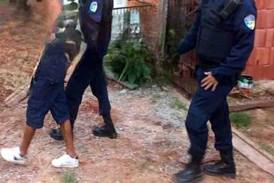 Filho incendeia a casa do próprio pai e acaba preso pela polícia