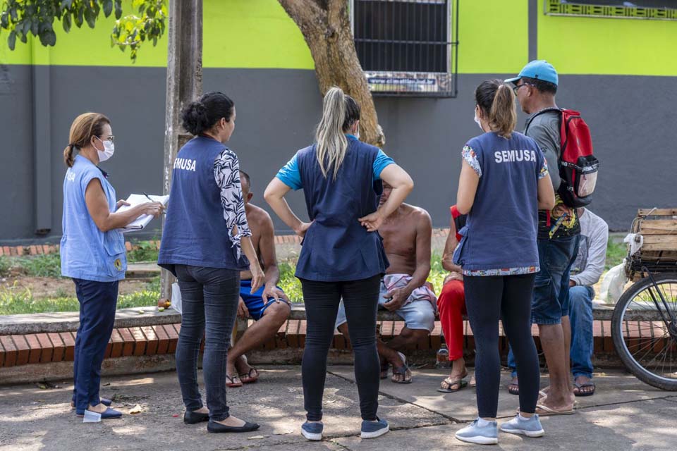 Programa desenvolvido pela Prefeitura de Porto Velho amplia serviços de saúde às pessoas em situação de rua