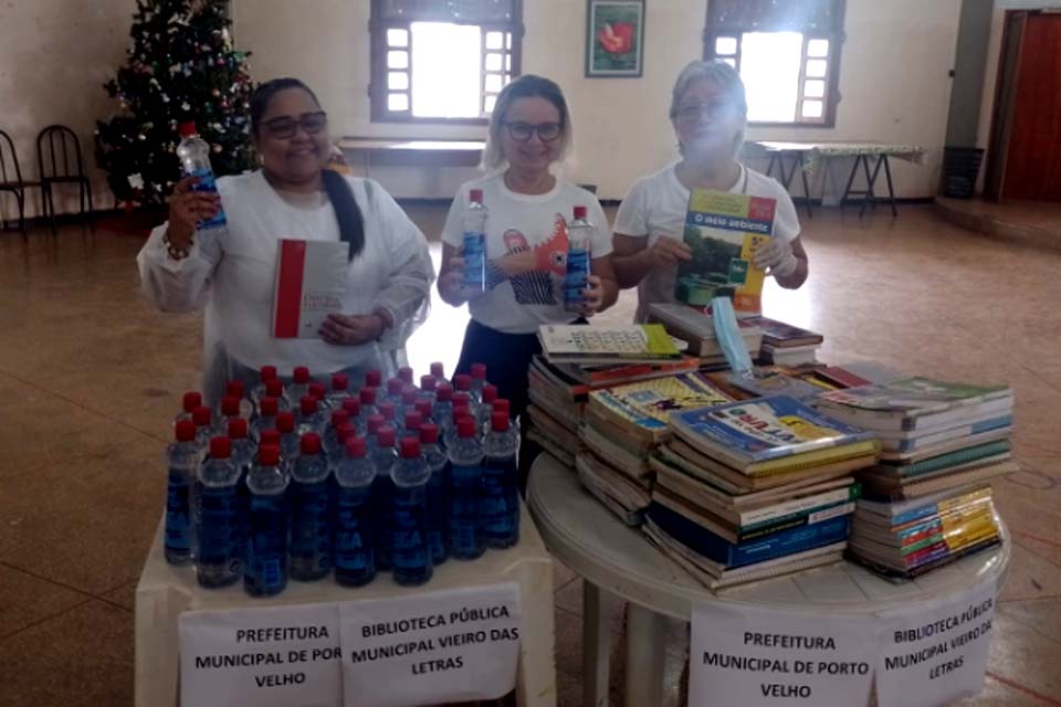 Comunidade Vila Princesa em Porto Velho recebe cerca de 300 livros durante ação beneficente