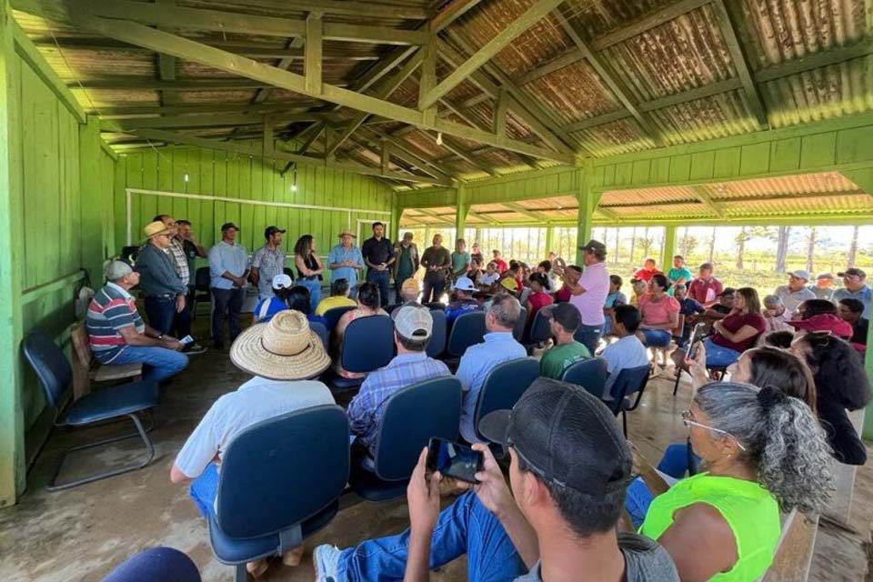 INCRA e IFRO iniciam trabalhos do Geo Rondônia em 5 Projetos de Assentamento em Ariquemes