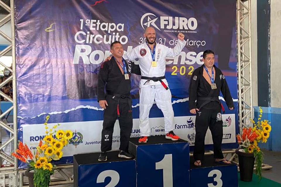 Atletas vilhenenses conquistam medalhas na 1ª Etapa do Circuito Rondoniense de Jiu-Jitsu, em Ji-Paraná