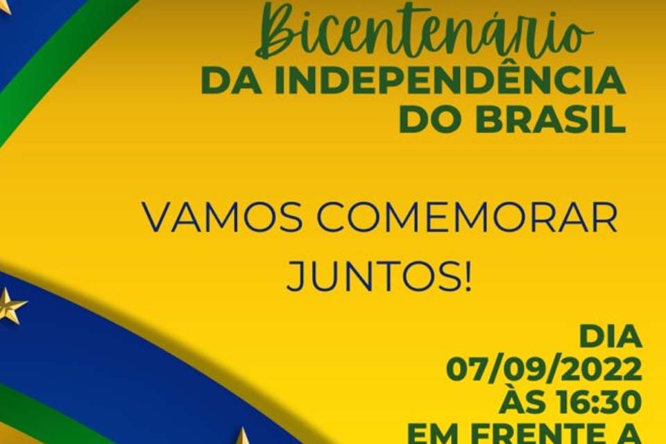 Desfile cívico em comemoração aos 200 anos da independência do Brasil ocorrerá em frente à prefeitura