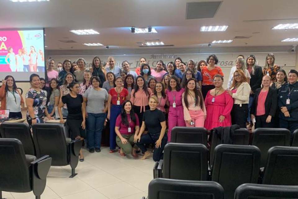 “Quanto antes melhor”: Palestra de prevenção ao câncer de mama é mais uma ação do Outubro Rosa, no TJRO