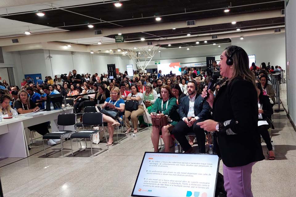 Vacinação itinerante em Porto Velho se destaca na Oficina Nacional do ImunizaSUS