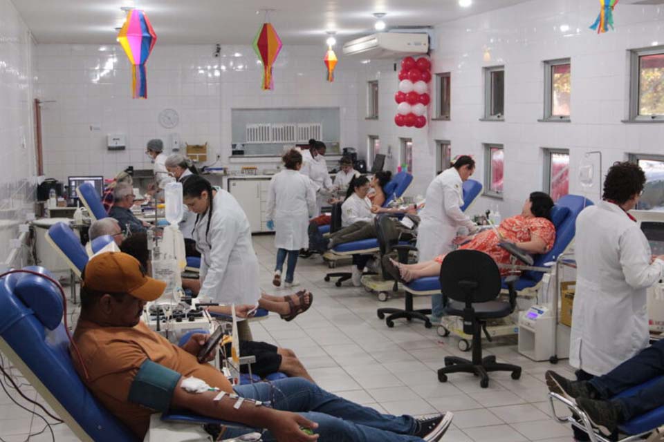 Dia Mundial do Doador de Sangue é marcado por homenagens e conscientização em Rondônia