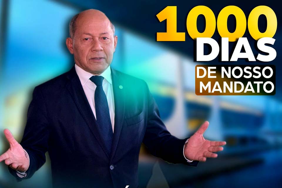 Coronel Chrisóstomo comemora mil dias de mandato com mais de R$ 150 milhões em emendas indicadas para todos municípios de Rondônia