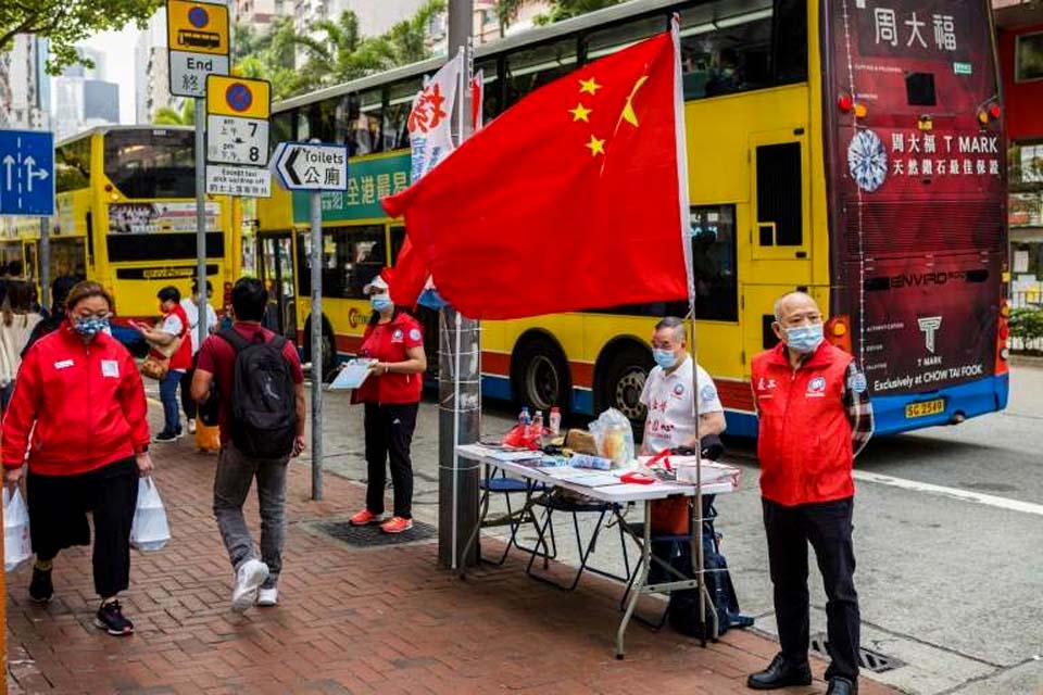 China considera medidas em Hong Kong parte de 