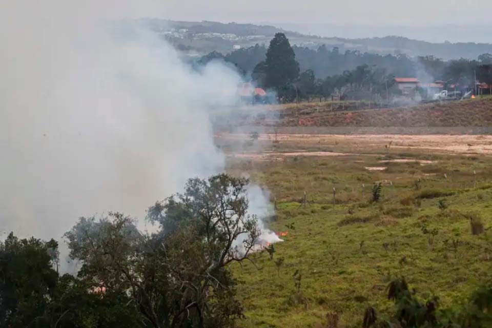 Queimadas e seca: Saúde anuncia tendas para hidratação e nebulização