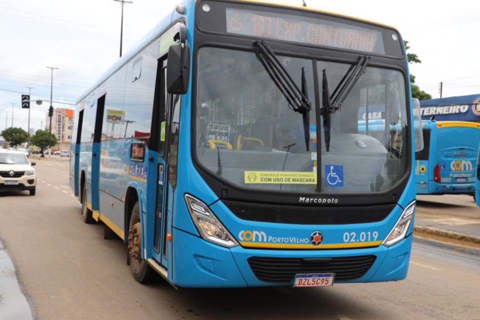 Durante feriado, transporte coletivo de Porto Velho terá funcionamento igual aos sábados