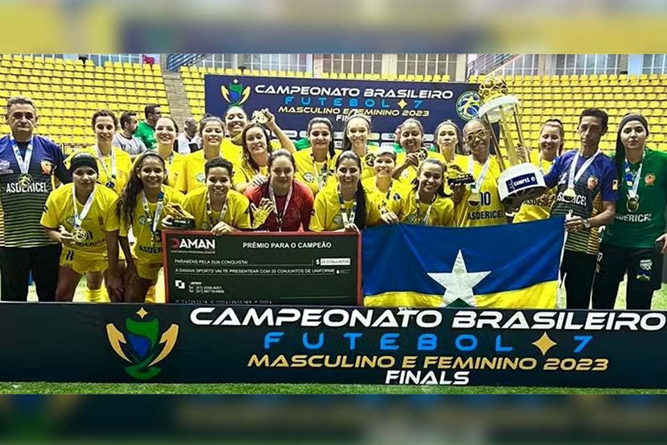 Asdricel vence Campeonato Brasileiro de Soccer Society feminino em São Paulo