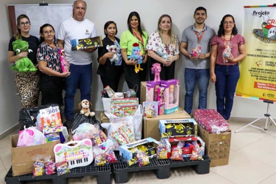 MPRO realiza entrega de brinquedos e kits para o projeto Criança Feliz, que atende o Baixo Madeira