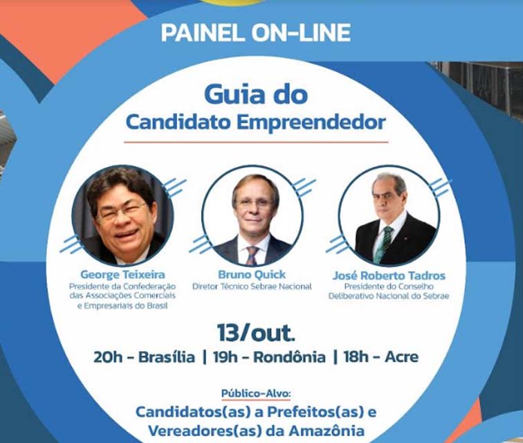 Sebrae nas Eleições: apoio aos empreendedores é fundamental para retomada do crescimento dos municípios