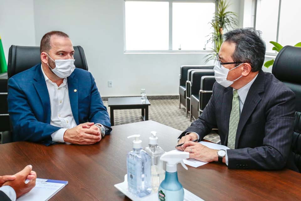 Presidente da da Assembleia Legislativa, deputado estadual Alex Redano recebe cônsul-geral do Japão em Manaus