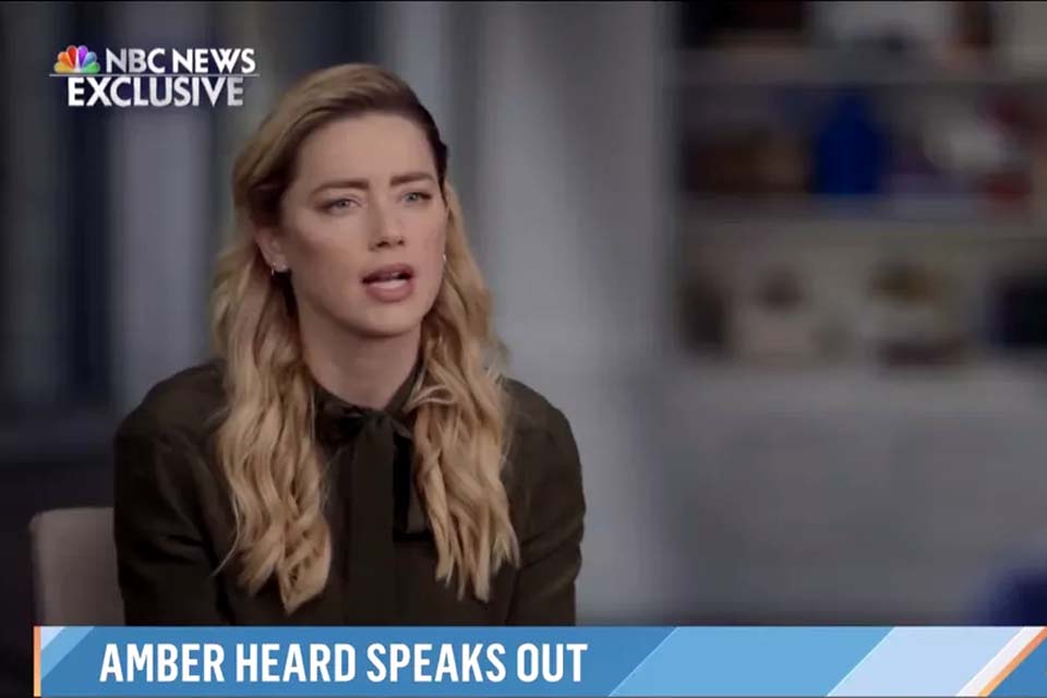 Amber Heard diz não culpar júri por condenação e critica papel das redes sociais em julgamento